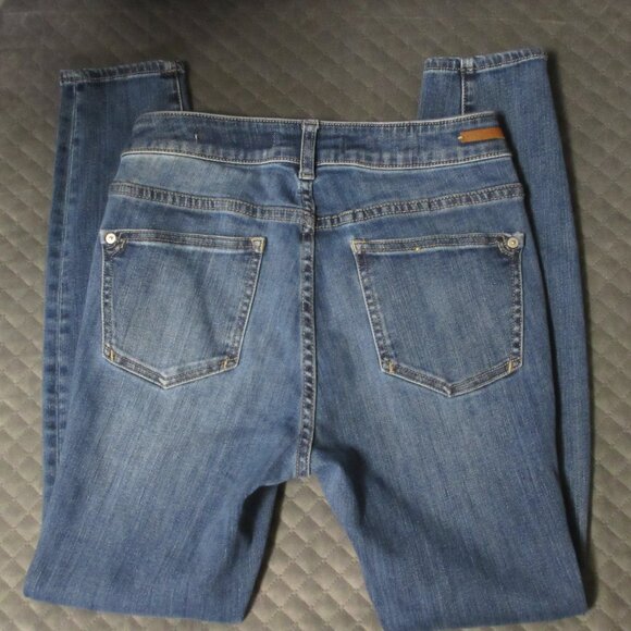 Anthropologie Pilcro Letterpress High Rise Curvy Skinny Jeans 27 - Picture 4 of 14